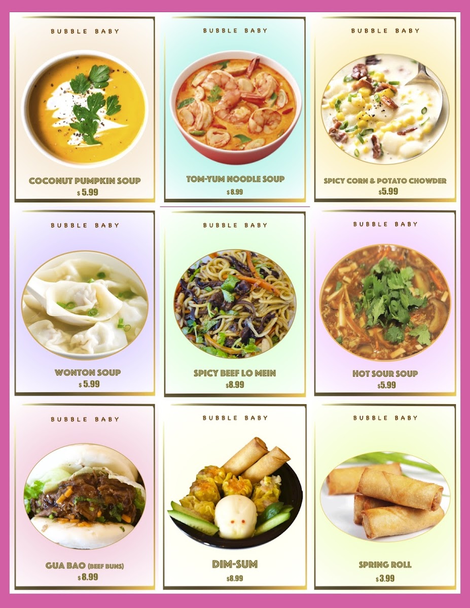 Menu Bubble Baby-2