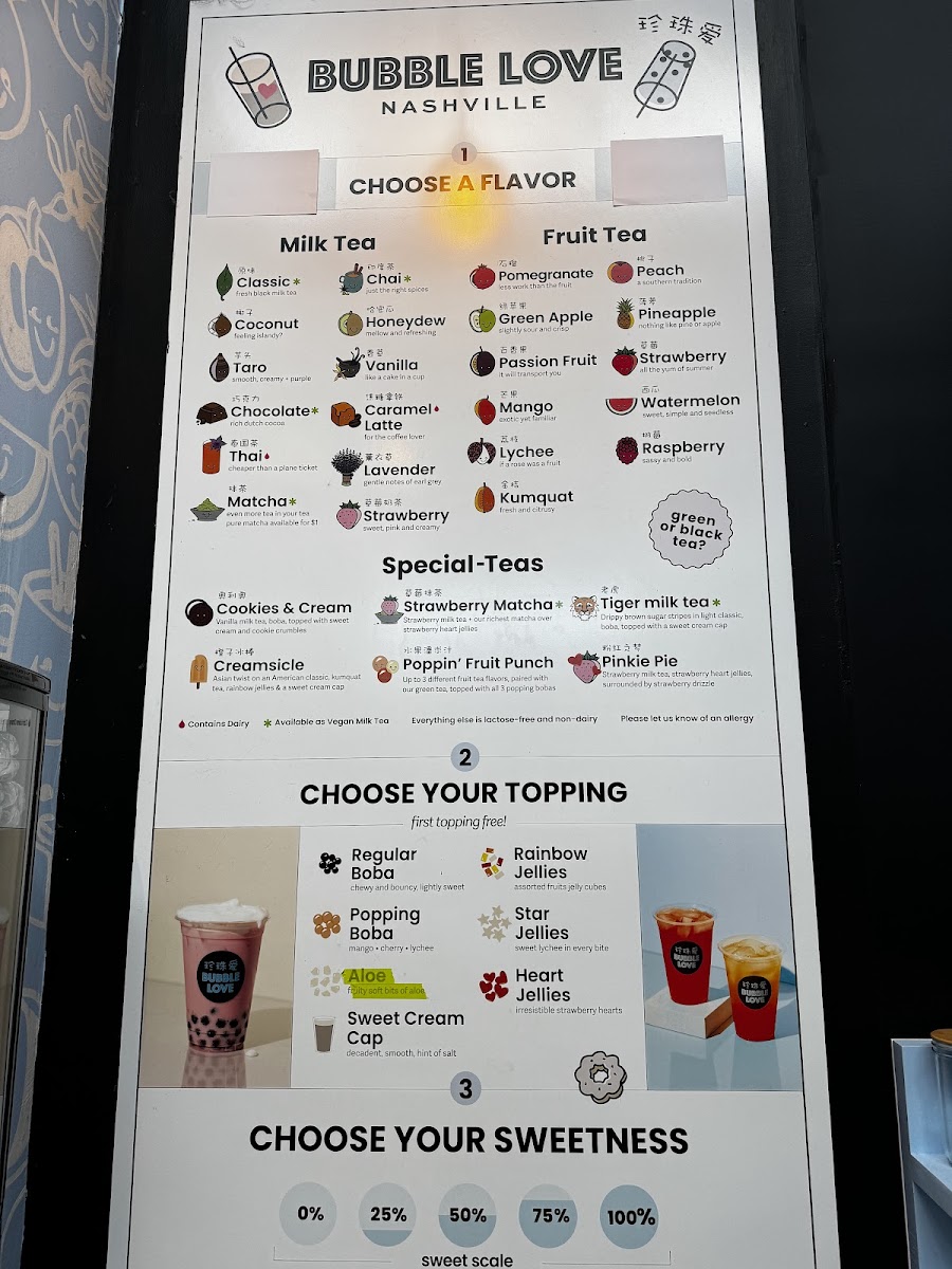Menu Bubble Love-1