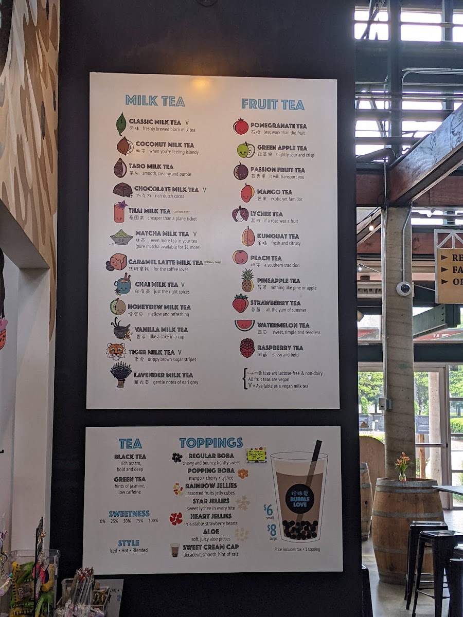 Menu Bubble Love-10