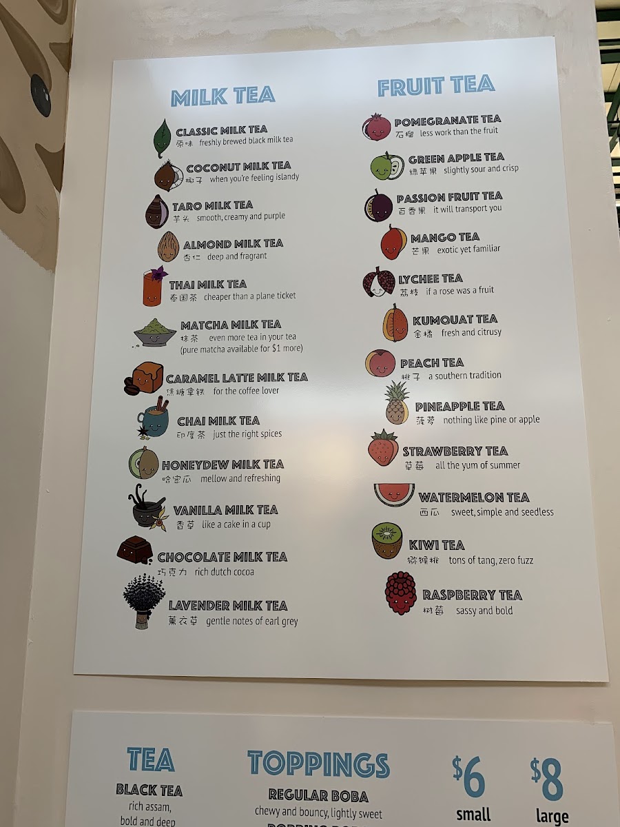 Menu Bubble Love-9