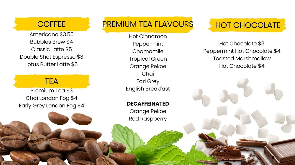 Menu Bubbles & Cream-1