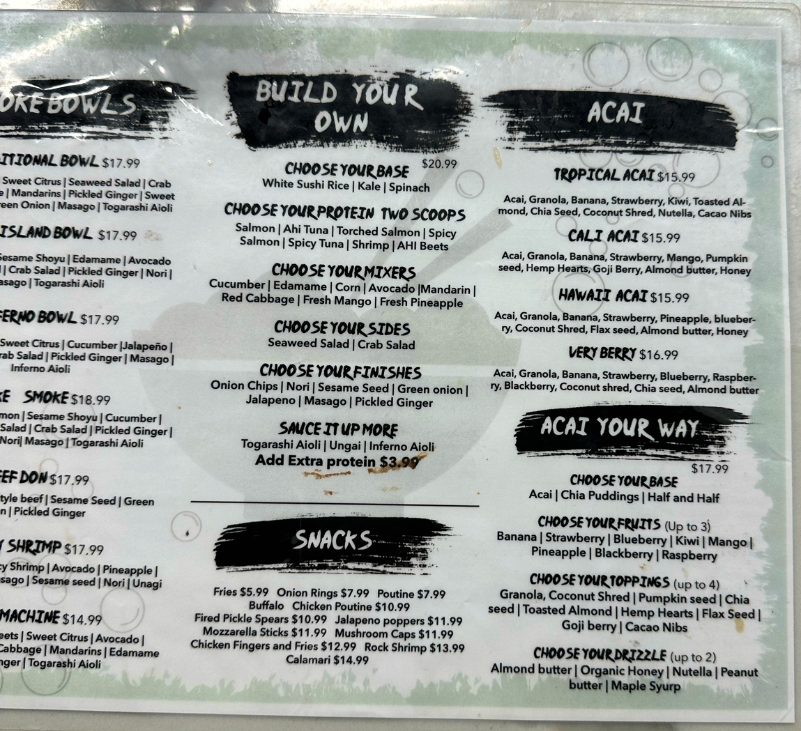 Menu Bubbles & Cream-2