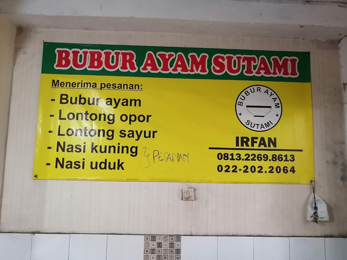 Menu Bubur Ayam Sutami-2