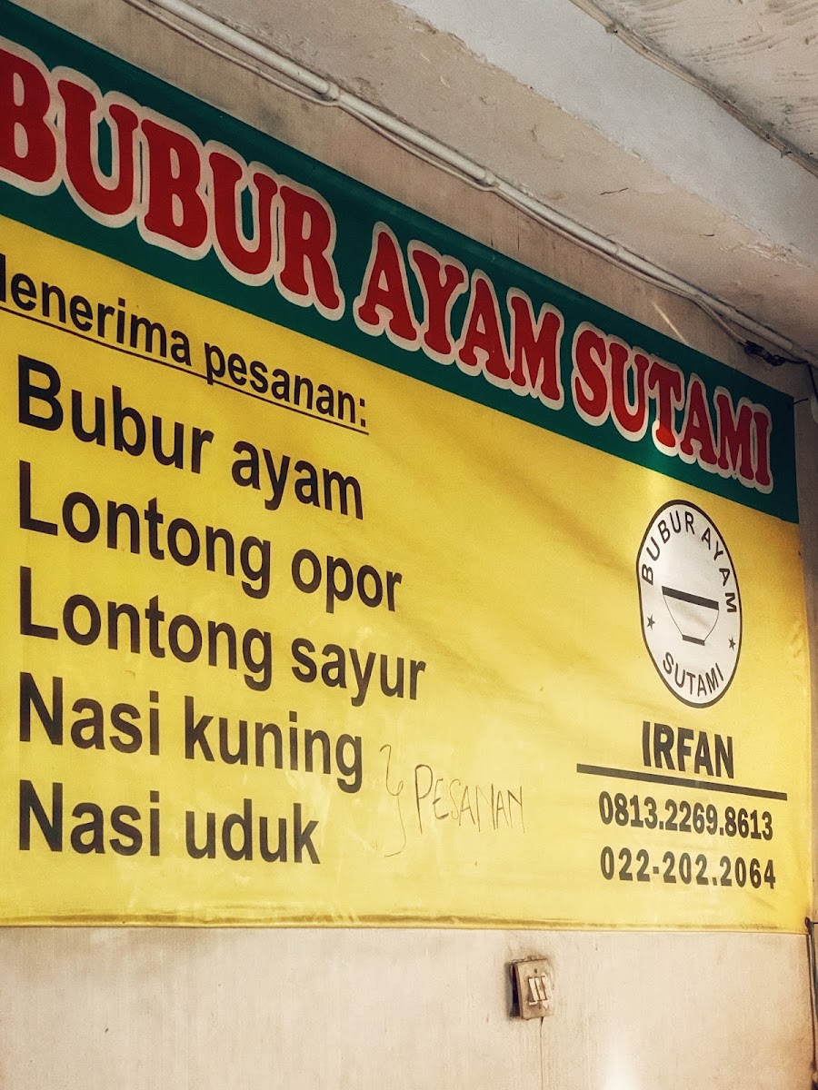 Menu Bubur Ayam Sutami-3