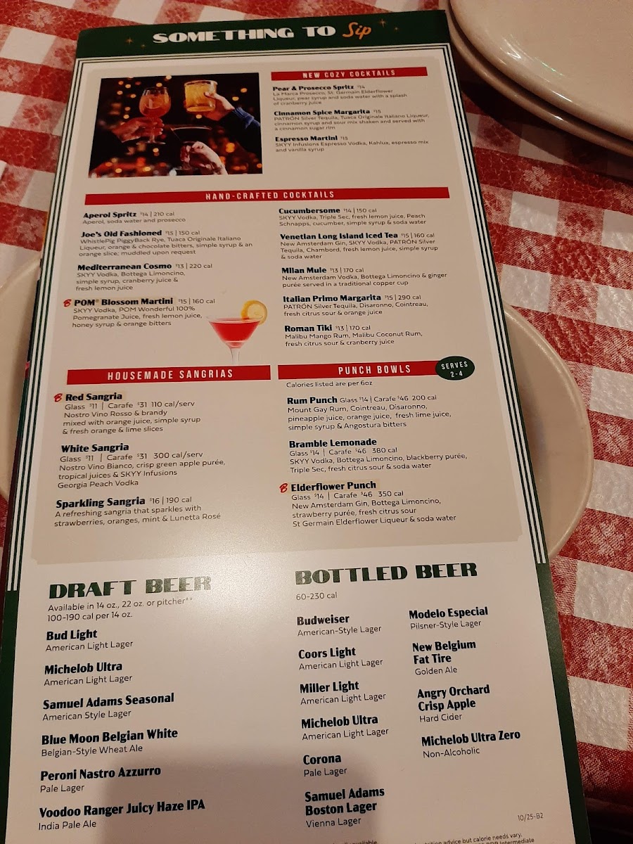 Menu Buca Di Beppo Italian Restaurant-1