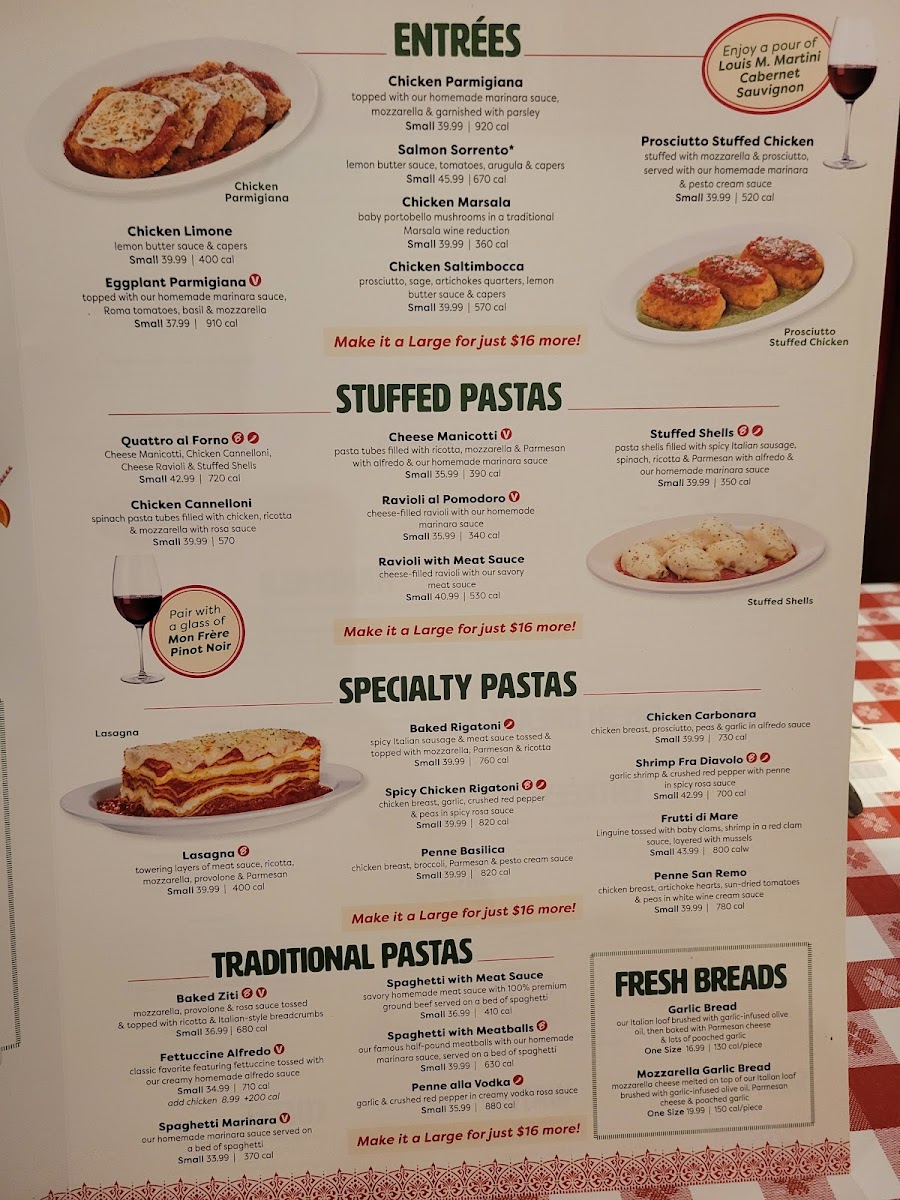 Menu Buca Di Beppo Italian Restaurant-2