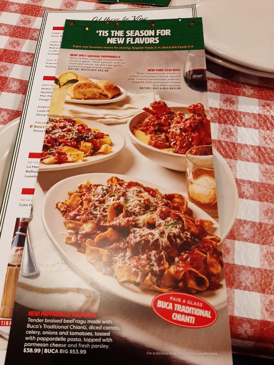 Menu Buca Di Beppo Italian Restaurant-4