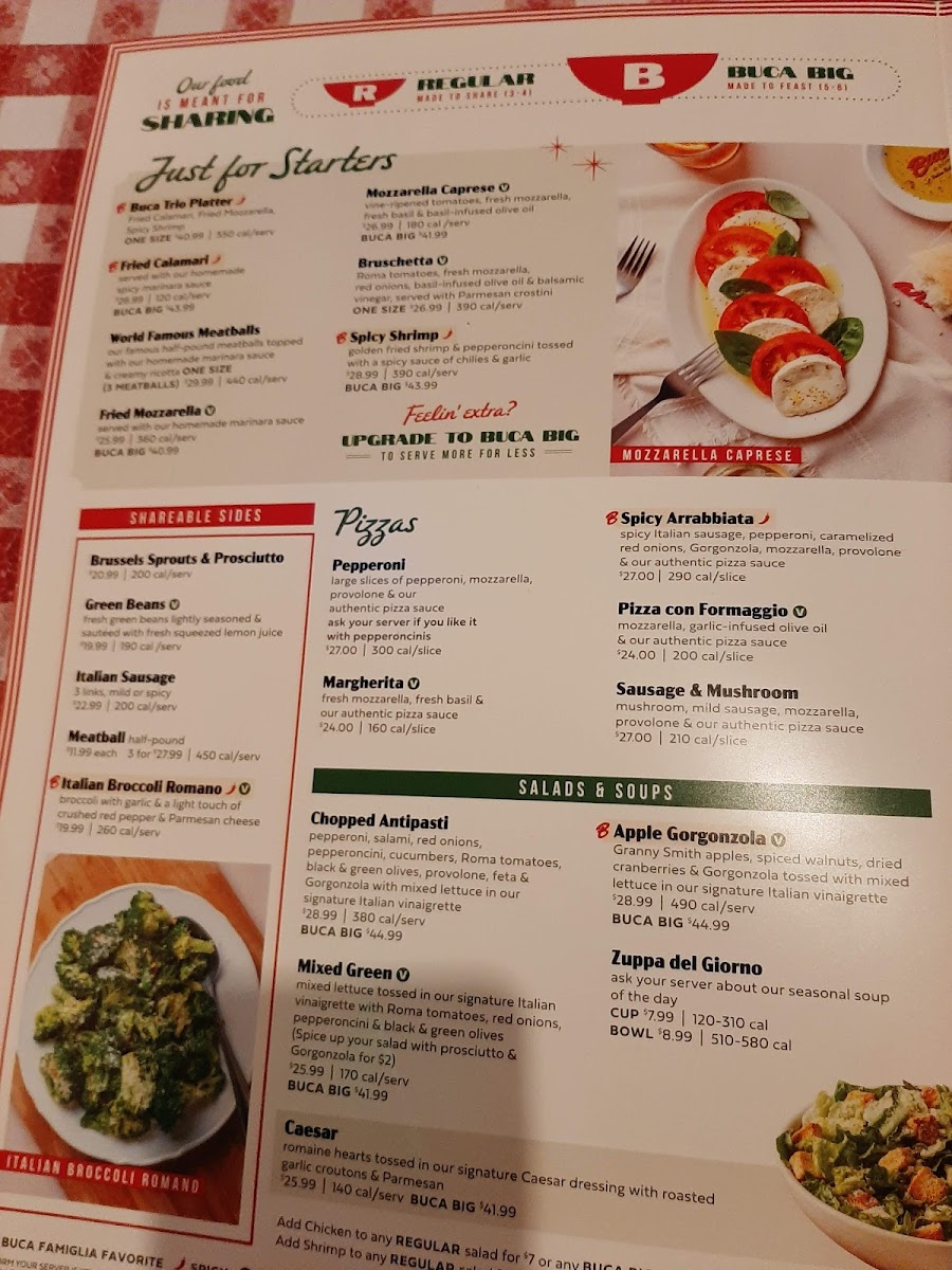 Menu Buca Di Beppo Italian Restaurant-5