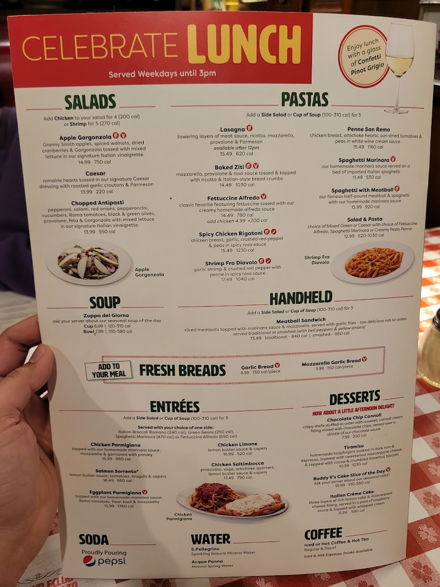 Menu Buca Di Beppo Italian Restaurant-6