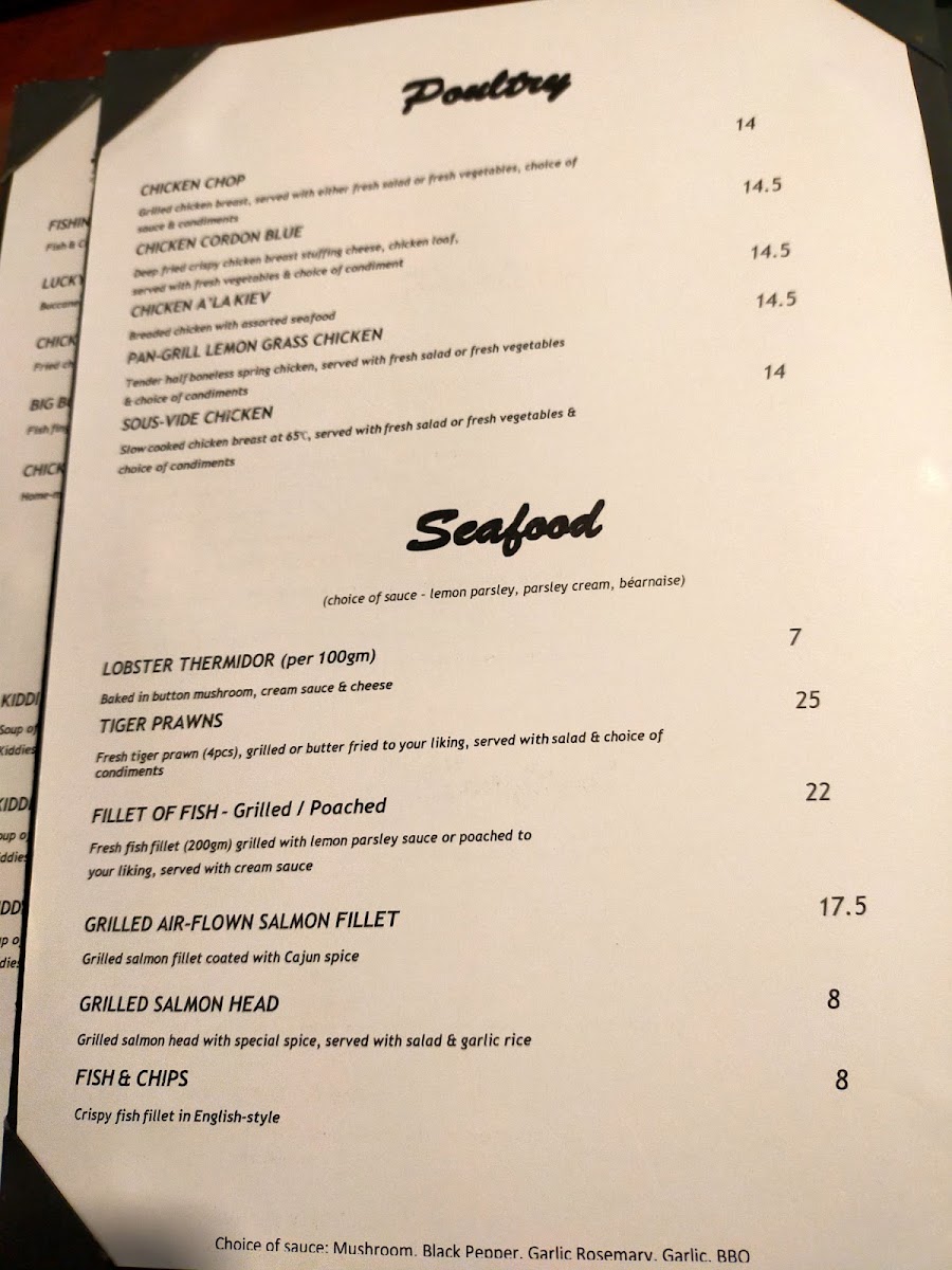Menu Buccaneer Restaurant-10