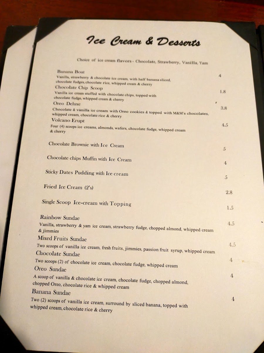 Menu Buccaneer Restaurant-7