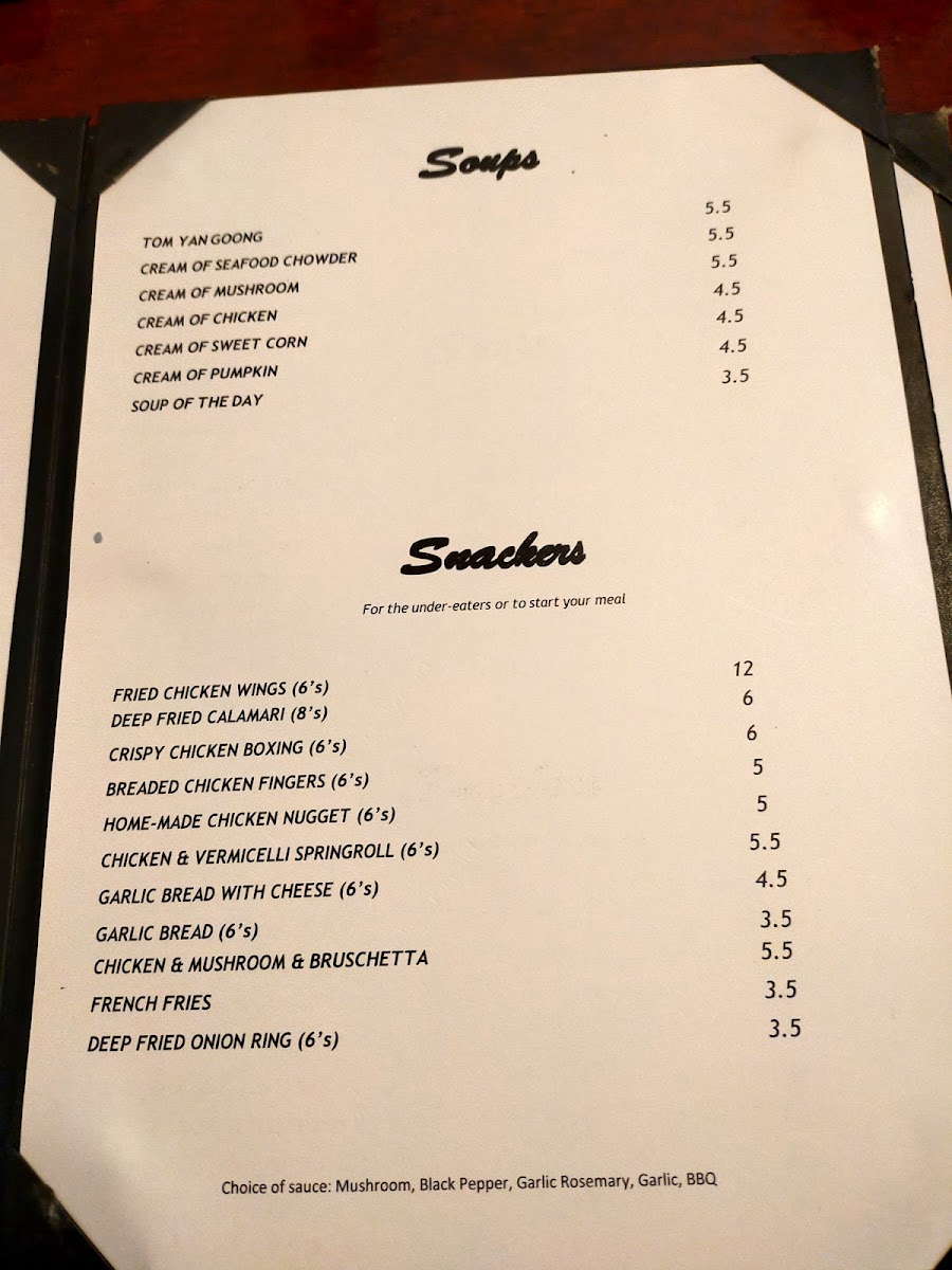 Menu Buccaneer Restaurant-9
