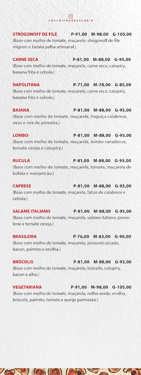 Menu Buchi Churrascaria E Pizzaria-2