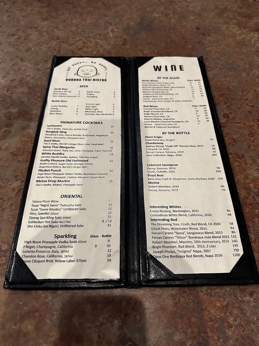 Menu Buddha Thai Bistro-8