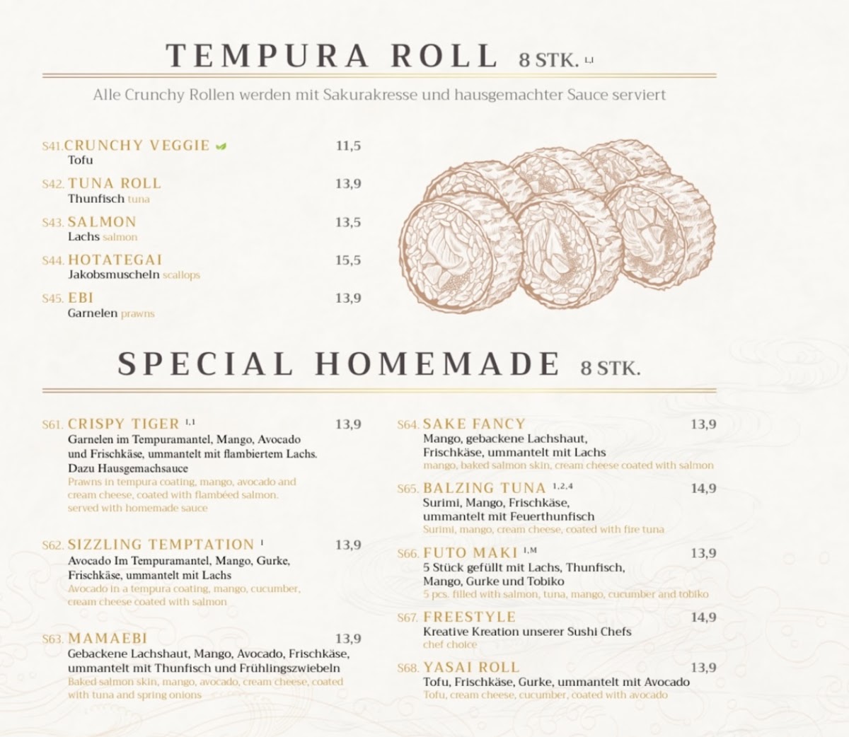 Menu Buddha‘S Bar Restaurant-7