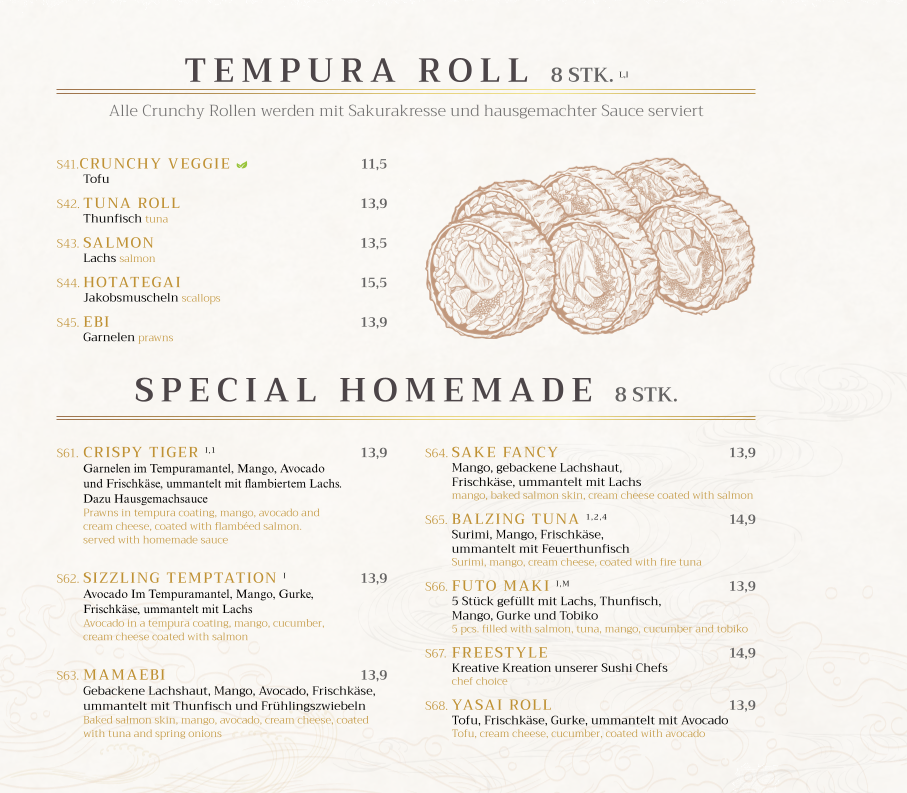 Menu Buddha‘S Bar Restaurant-9