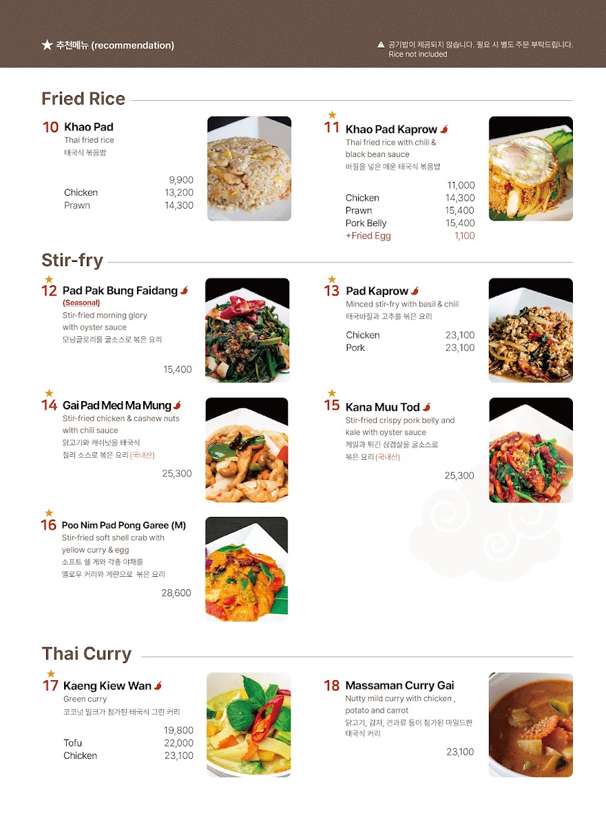 Menu Buddha's Belly Itaewon-2