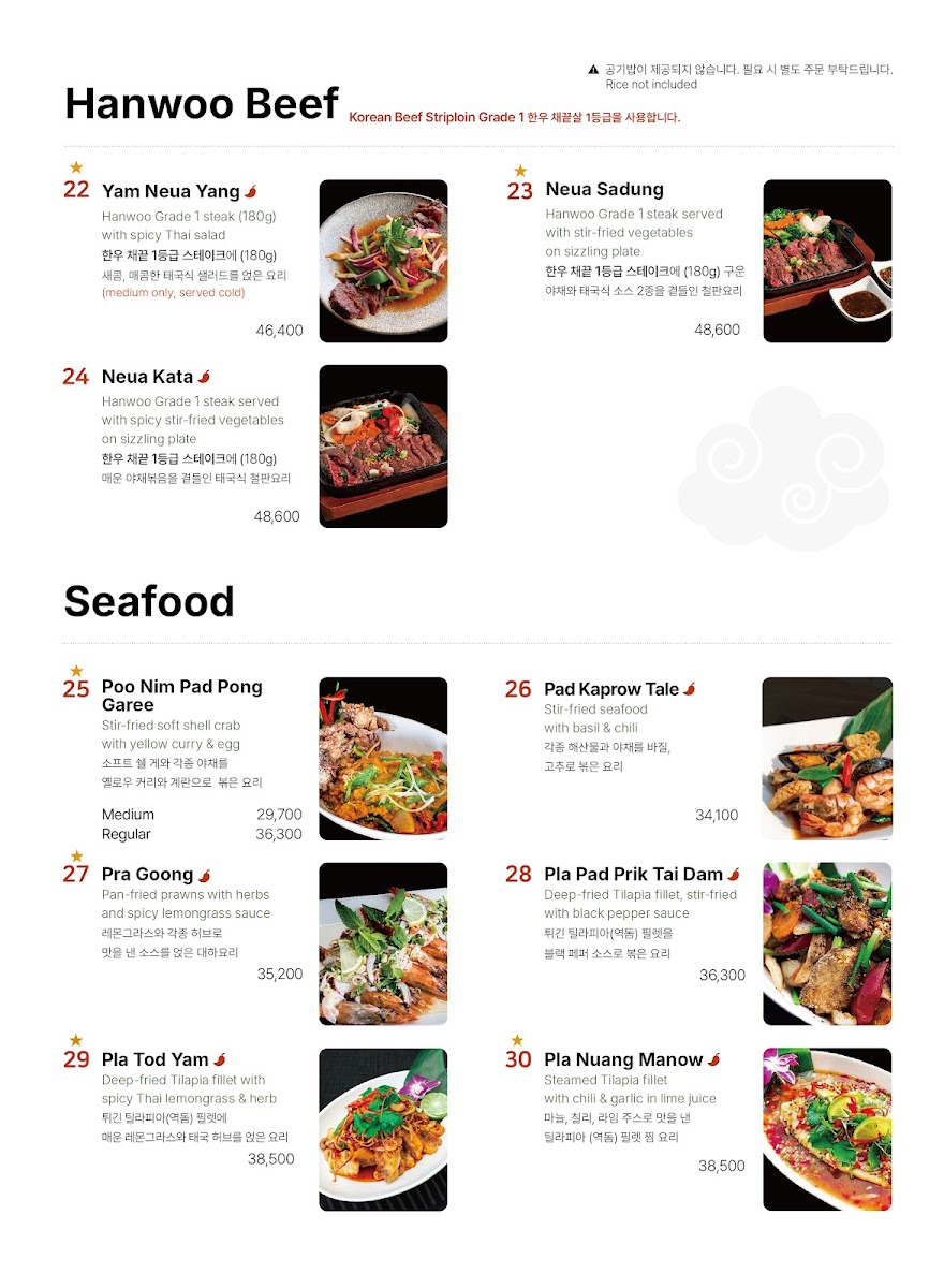 Menu Buddha's Belly Itaewon-3