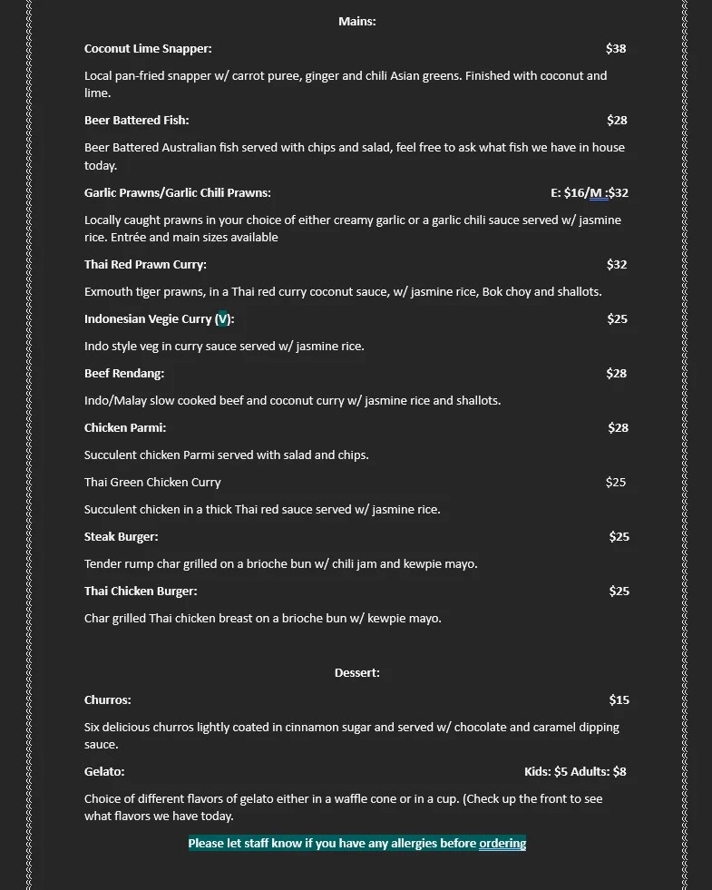 Menu Buddhas Bites-1