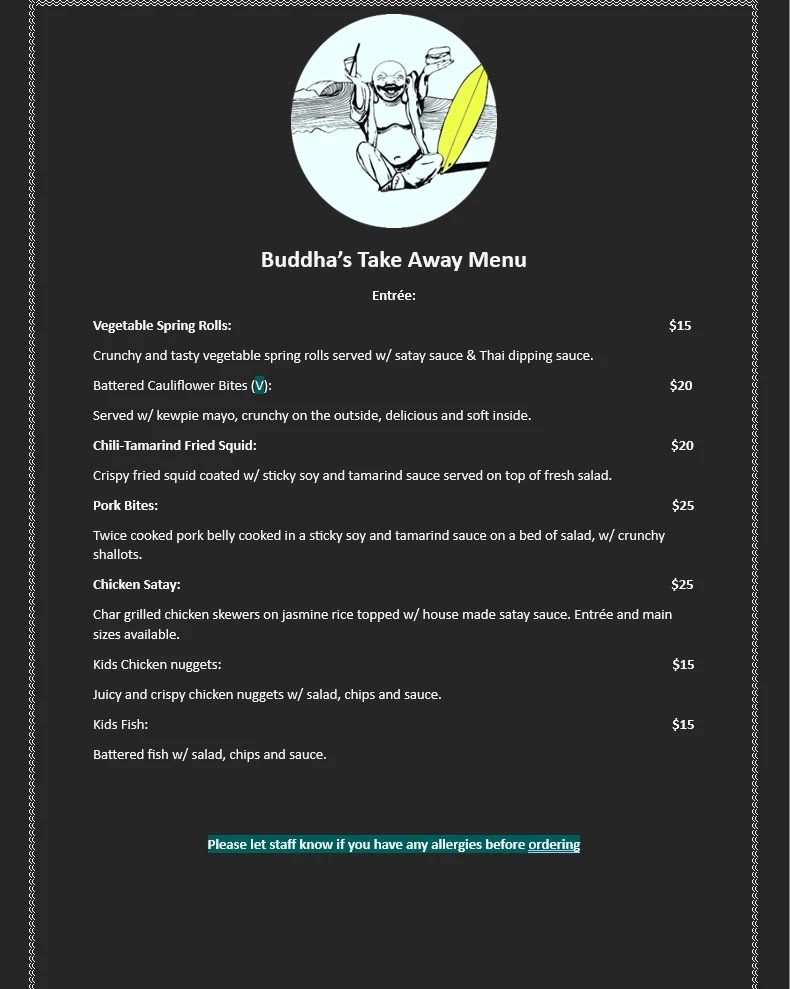 Menu Buddhas Bites-4