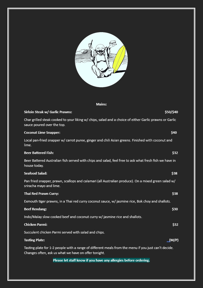 Menu Buddhas Bites-5