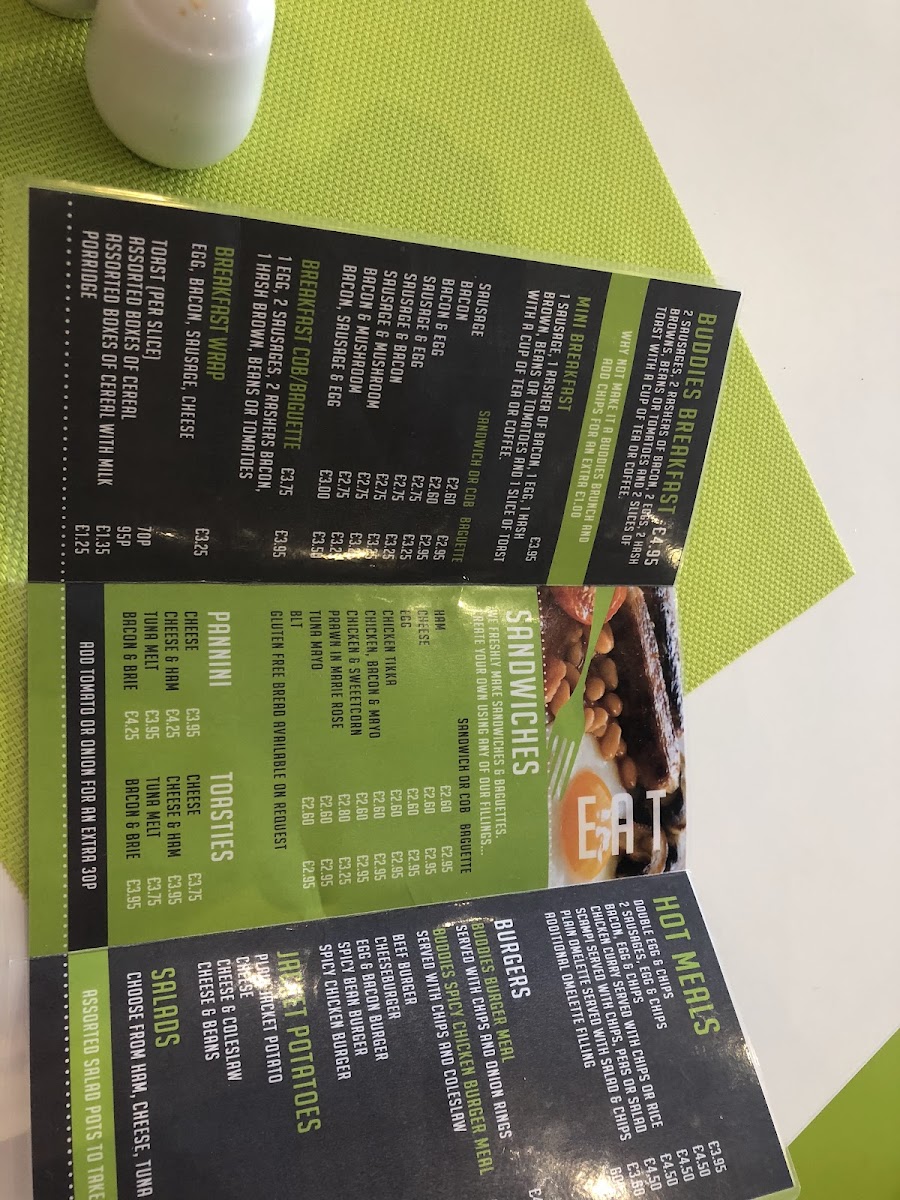 Menu Buddies Café-4