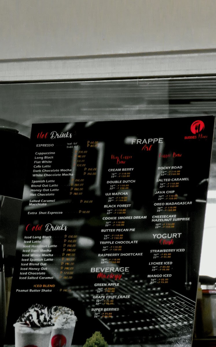 Menu Buddies Place-1