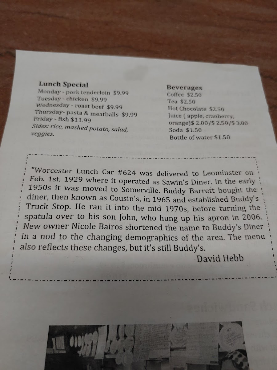 Menu Buddy's-5