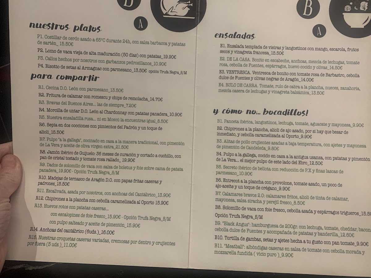 Menu Buenos Aires Actur-3