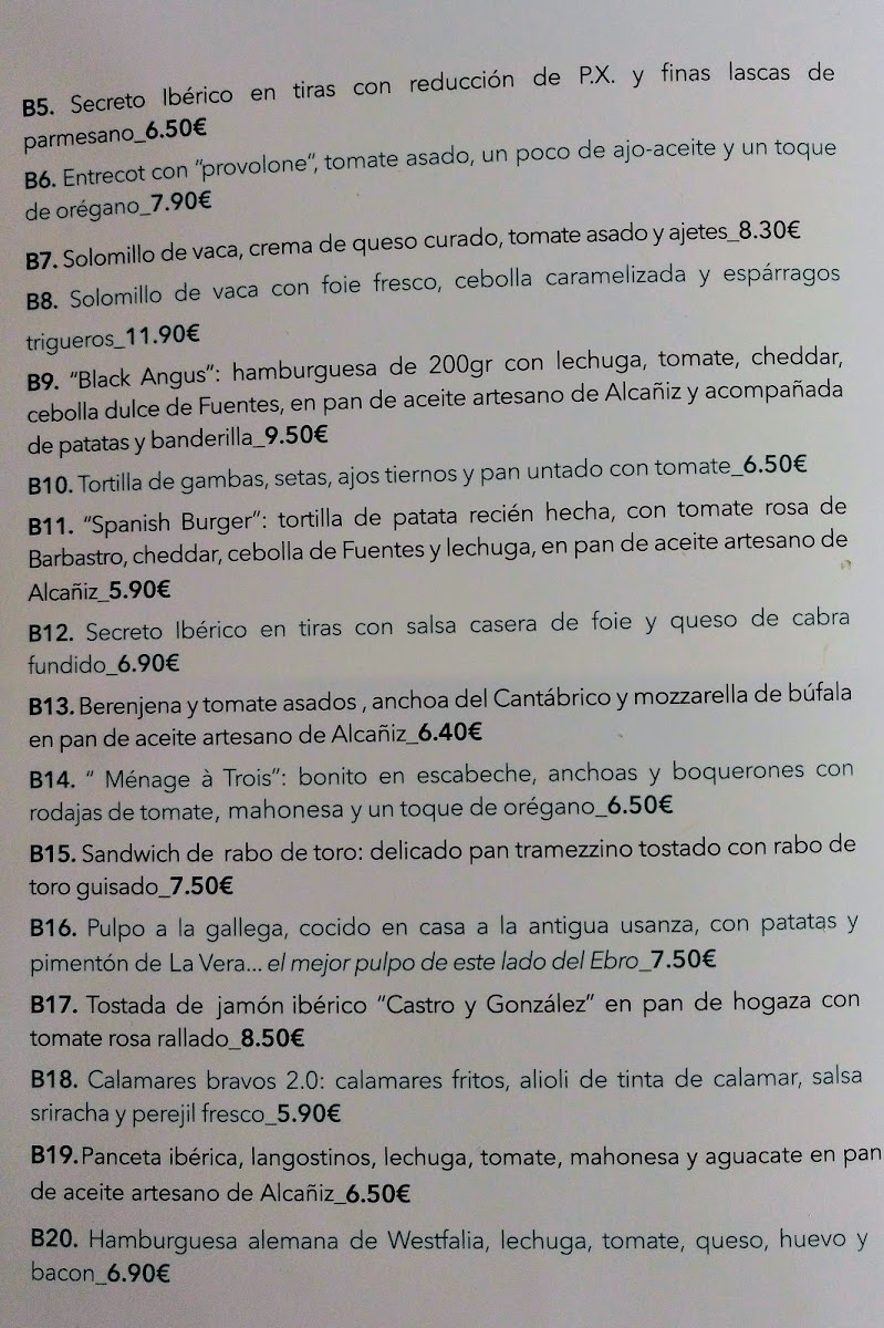 Menu Buenos Aires Actur-7