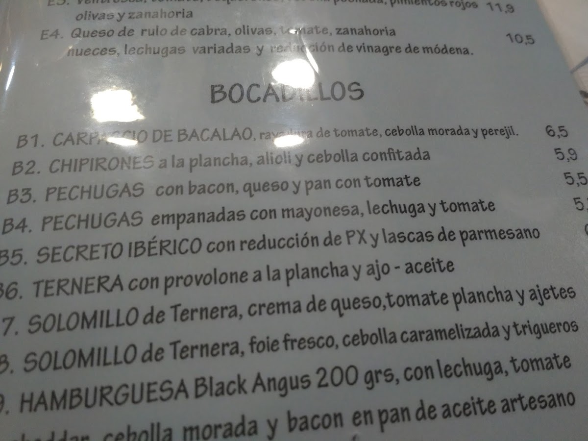 Menu Buenos Aires Actur-9