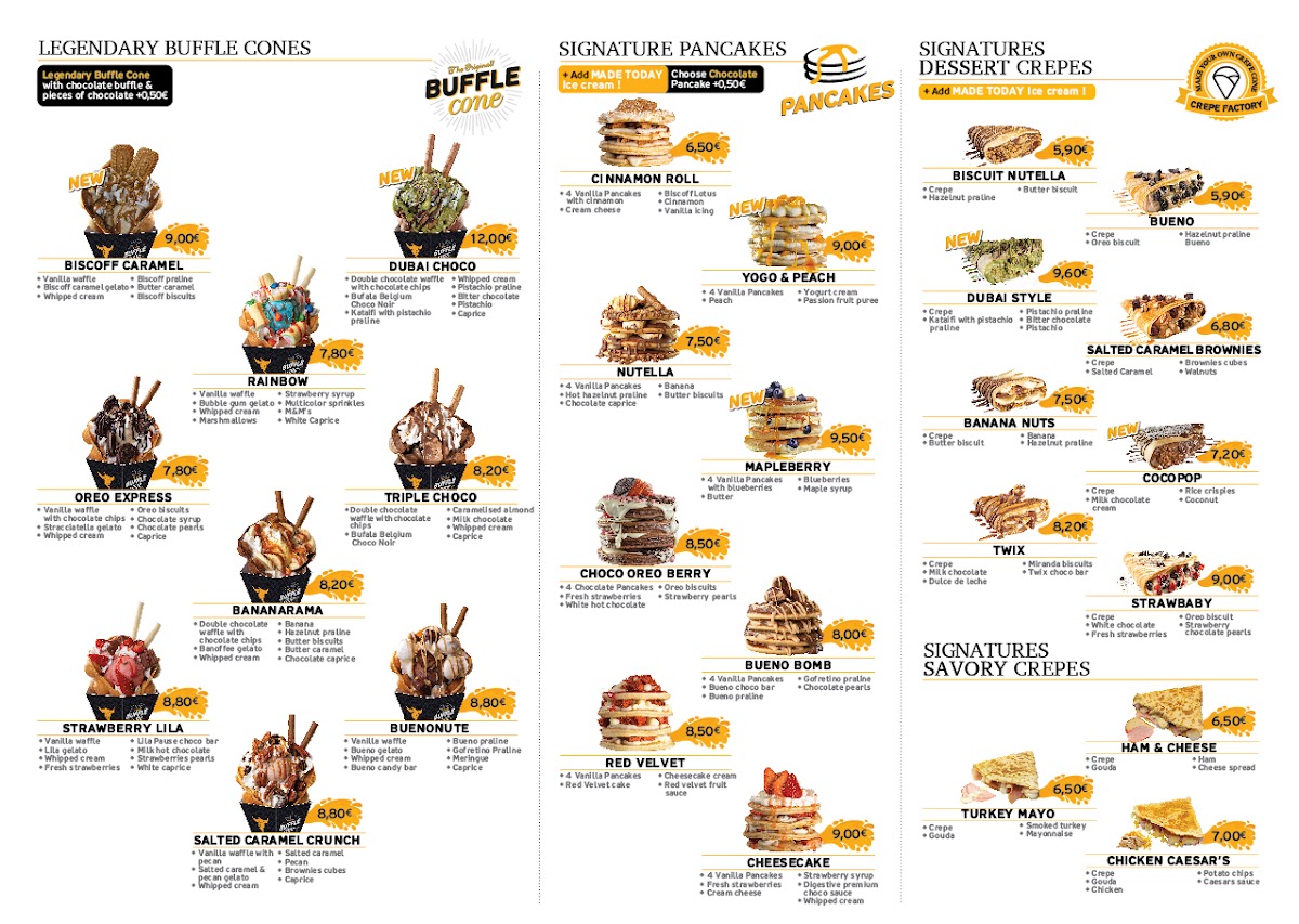 Menu Bufala Gelato (Γλυφάδα)-1