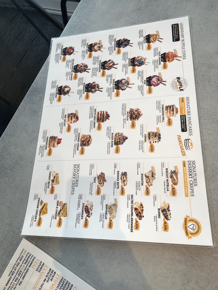 Menu Bufala Gelato (Γλυφάδα)-8
