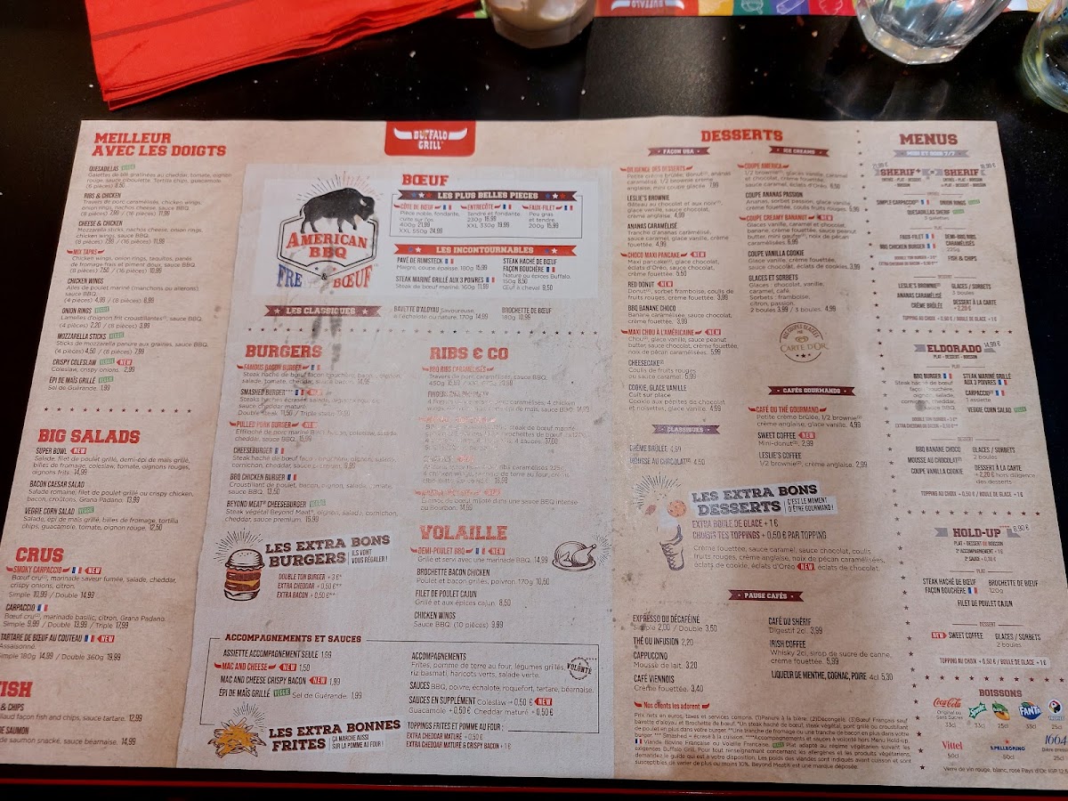 Menu Buffalo Grill Allonnes-9