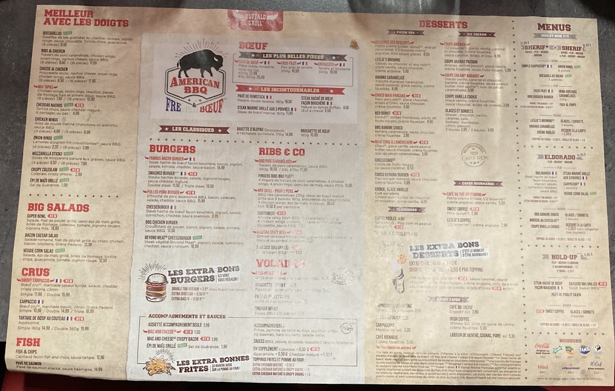 Menu Buffalo Grill Anglet-4