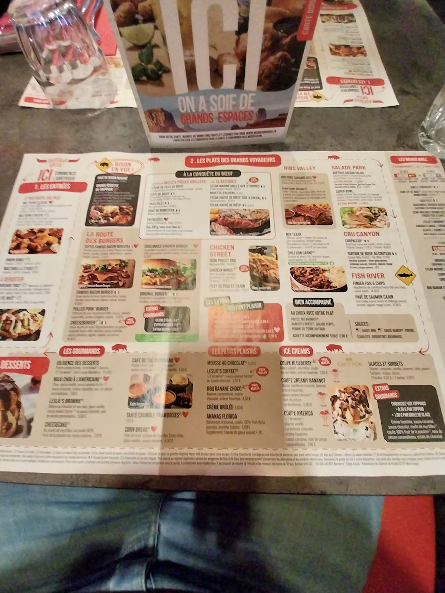Menu Buffalo Grill Bailly-Romainvilliers-10