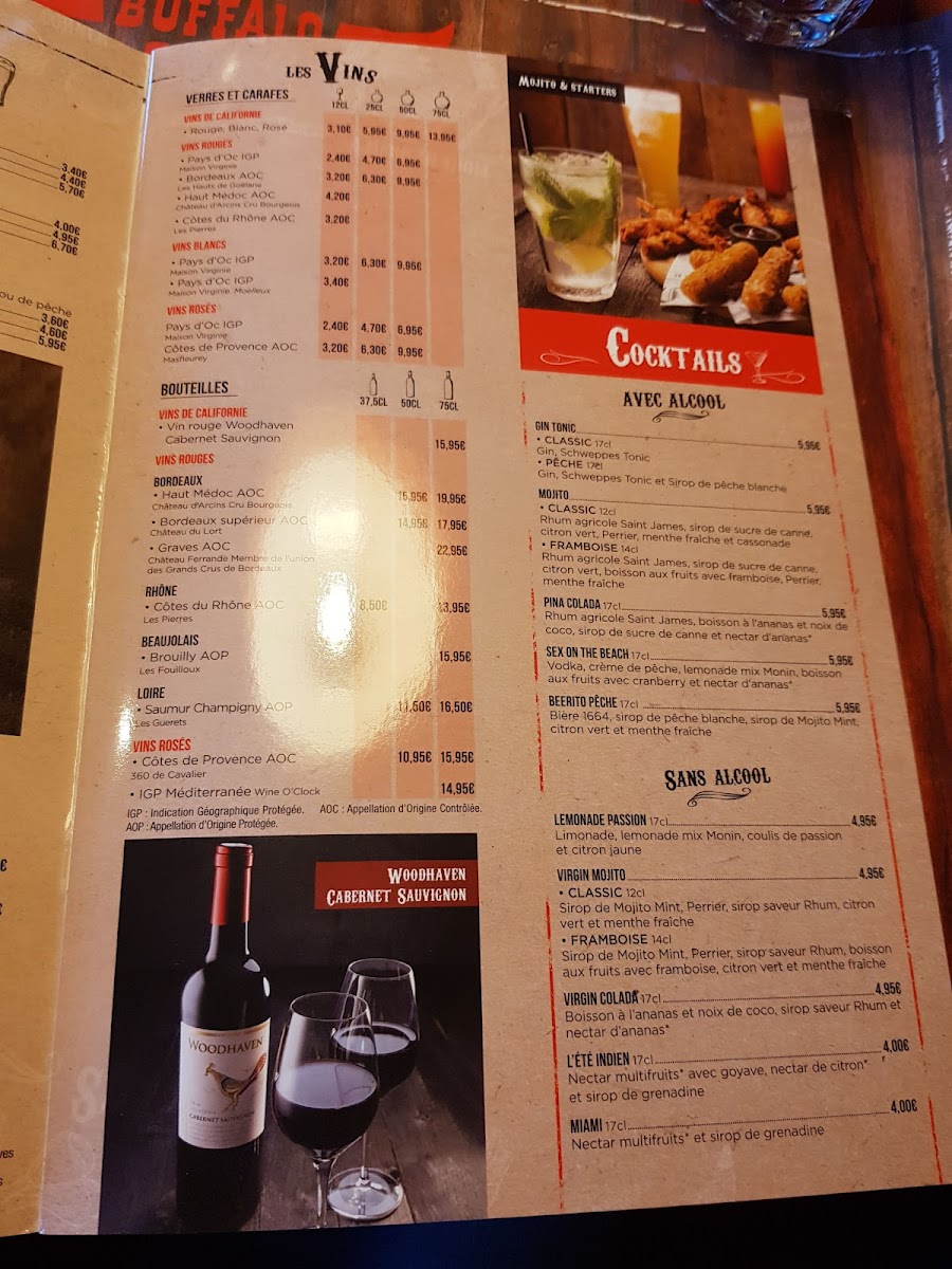 Menu Buffalo Grill Carvin-8