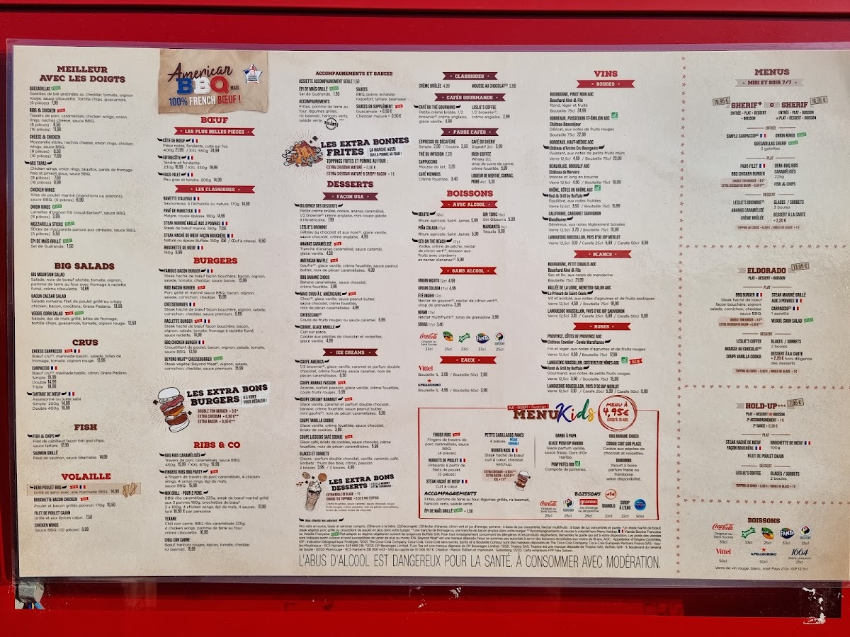 Menu Buffalo Grill Cernay-5