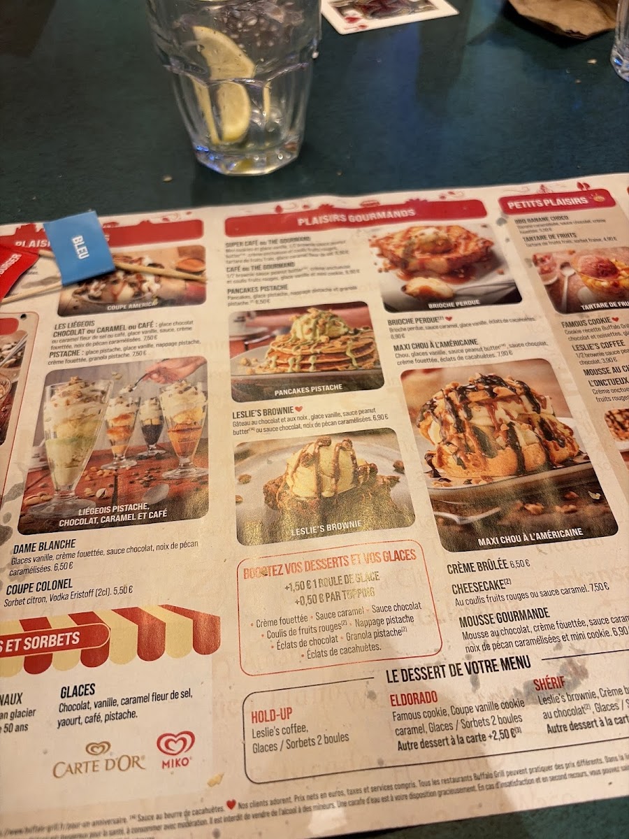 Menu Buffalo Grill Cholet-10