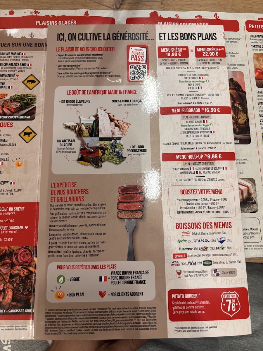 Menu Buffalo Grill Cholet-7