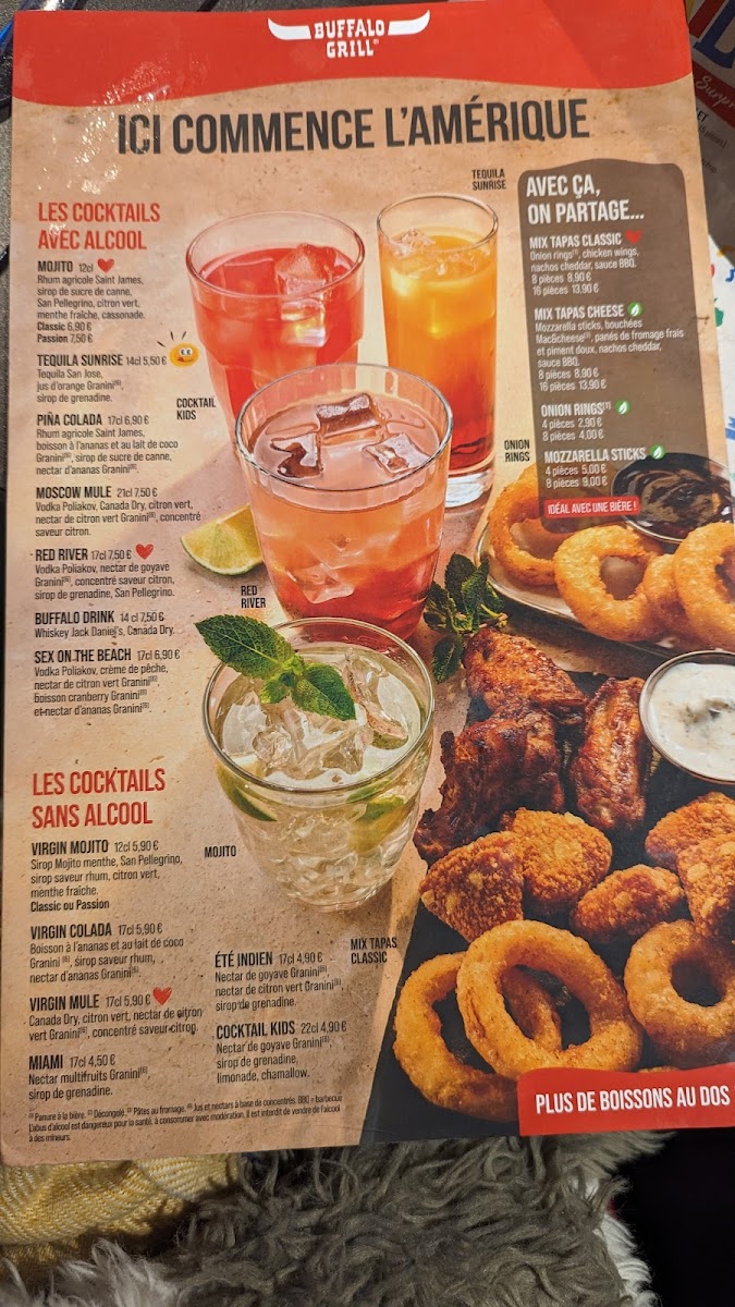 Menu Buffalo Grill Cholet-8