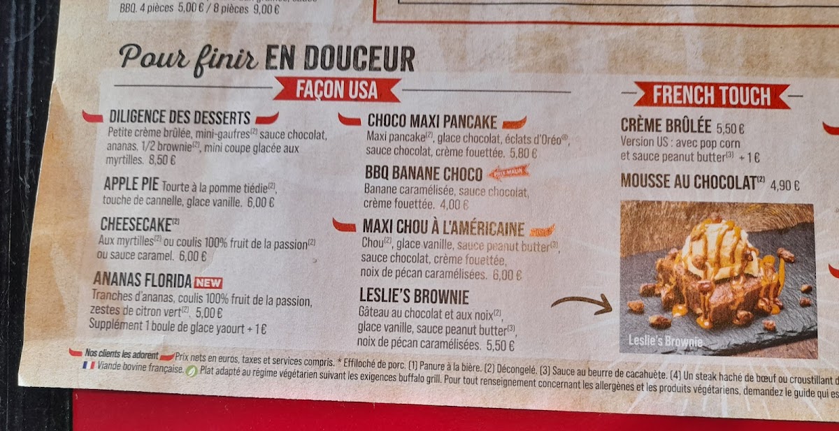 Menu Buffalo Grill Frouard-8