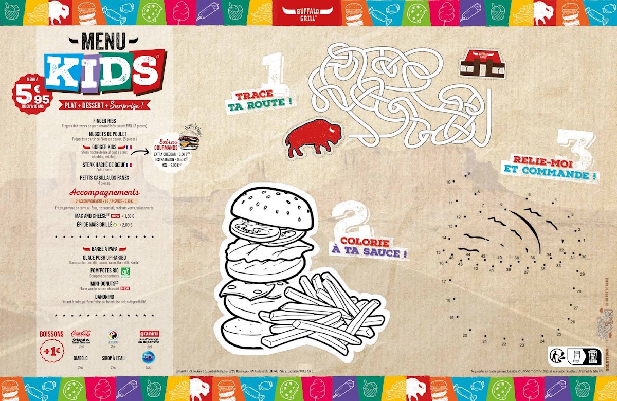 Menu Buffalo Grill La Ravoire-5