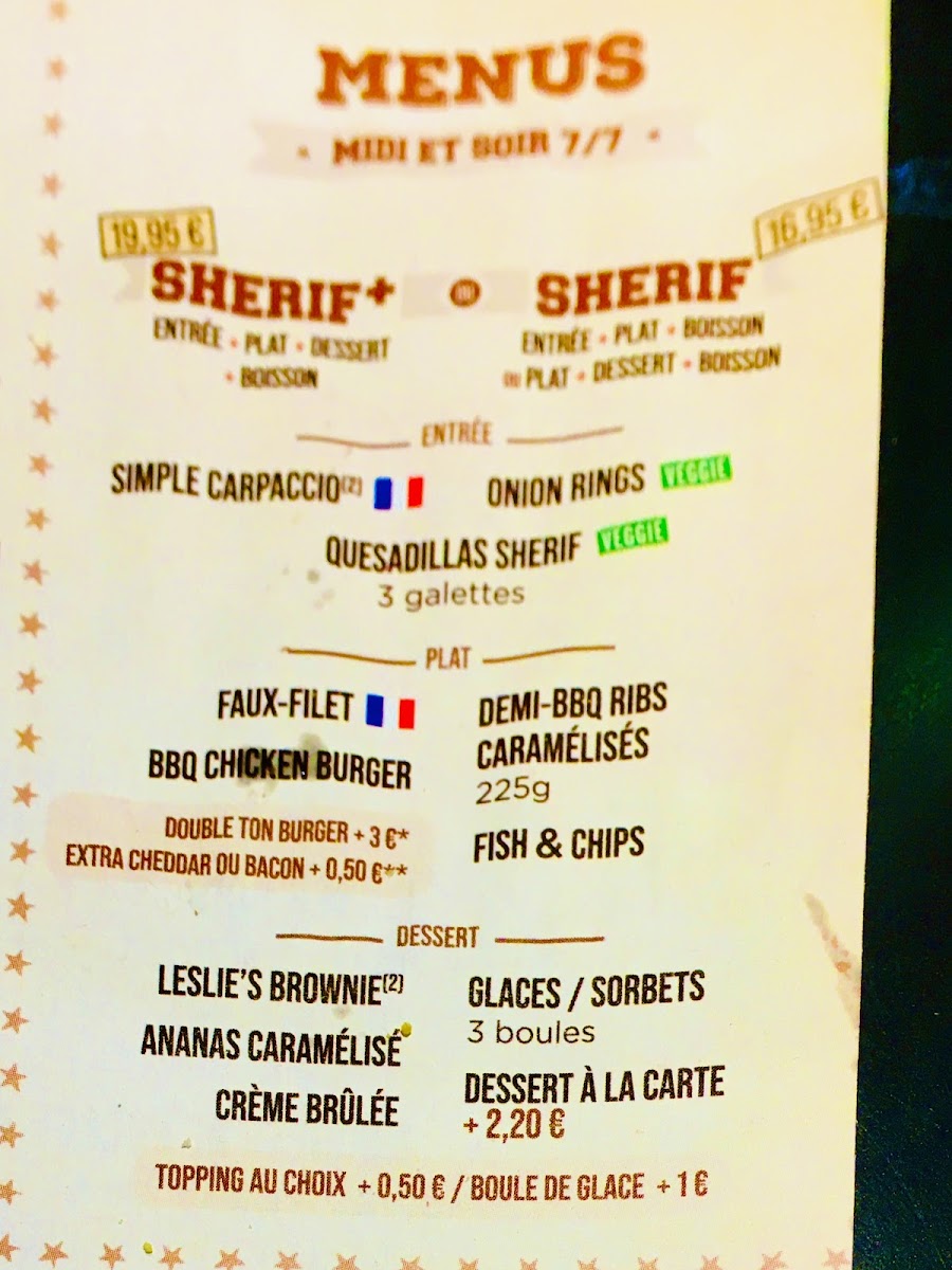 Menu Buffalo Grill La Ravoire-9