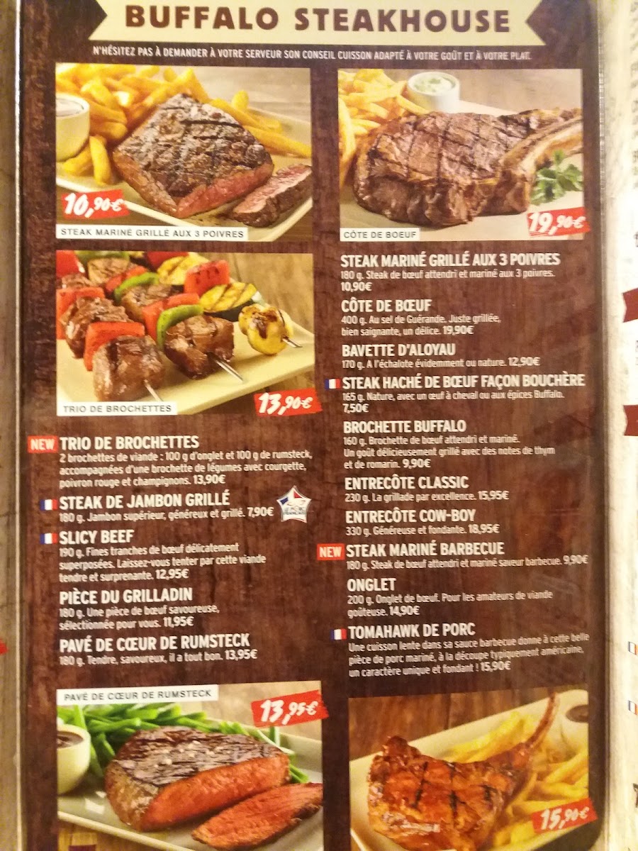 Menu Buffalo Grill Libourne-8