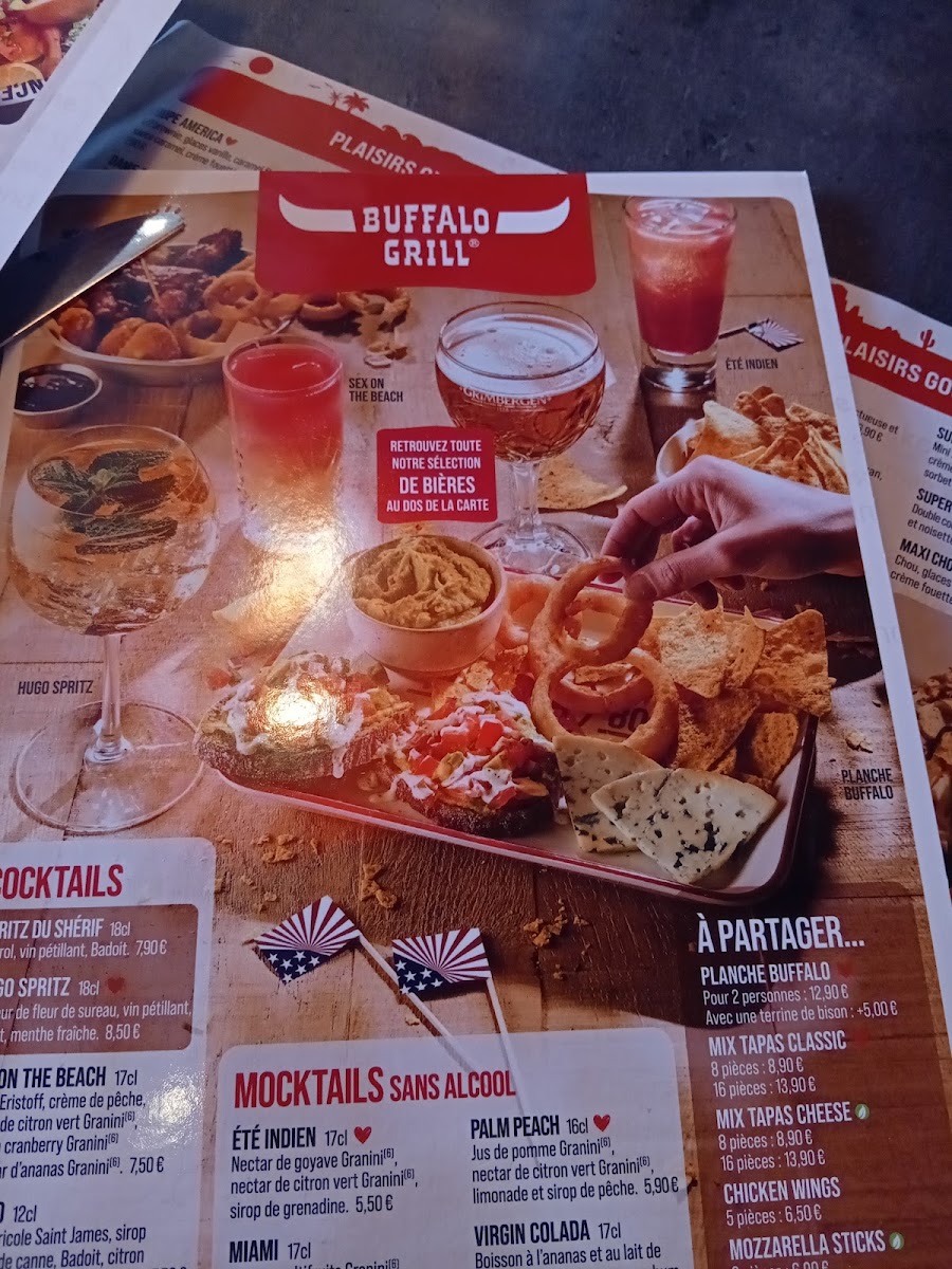 Menu Buffalo Grill Mellac-7