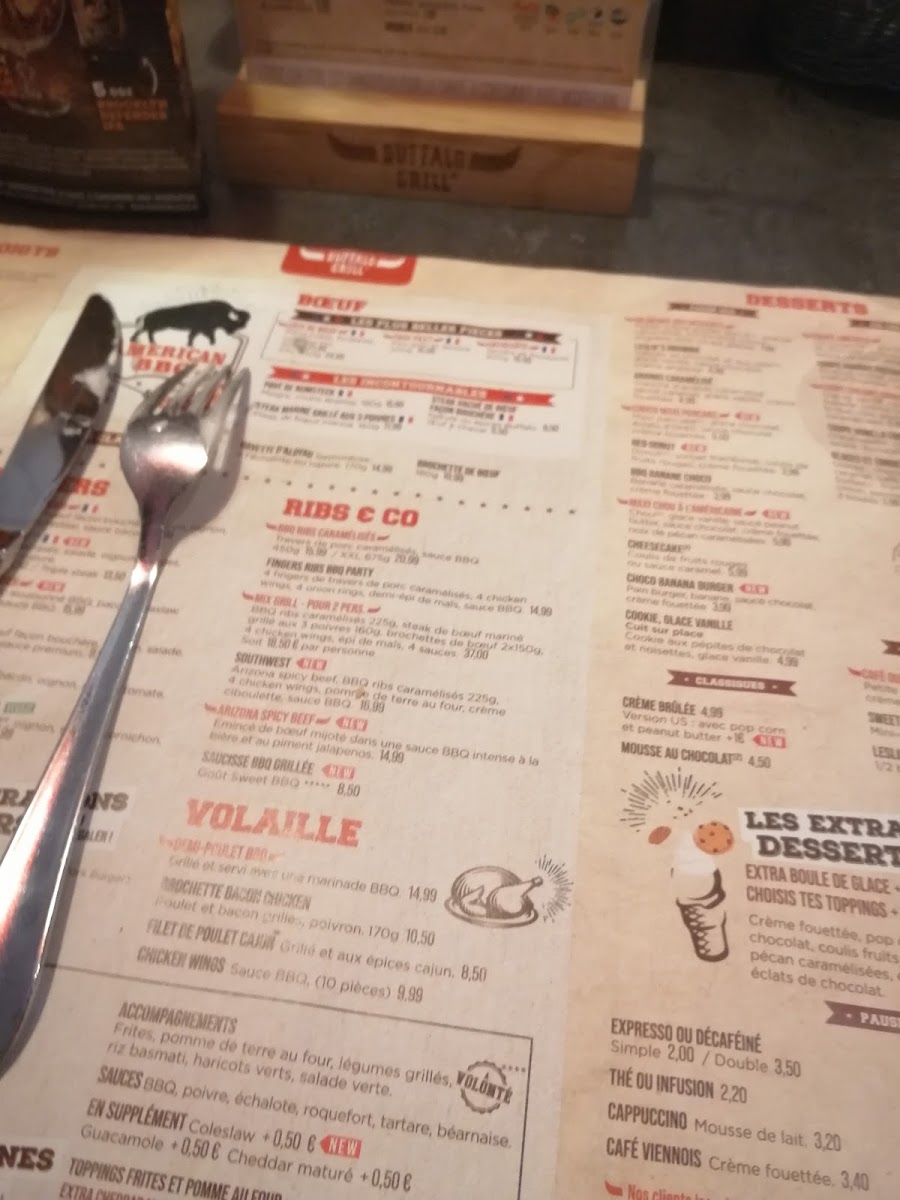 Menu Buffalo Grill Mellac-8