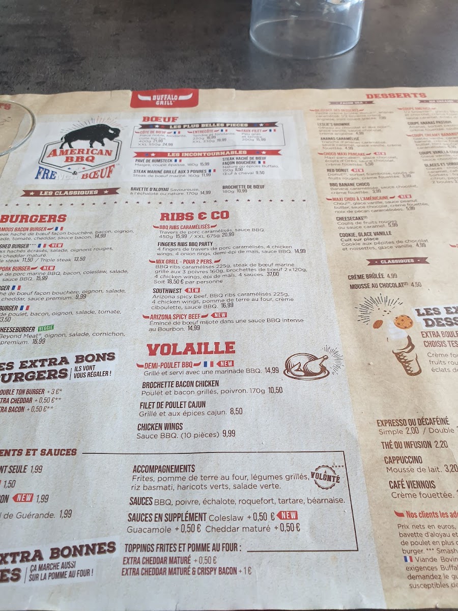 Menu Buffalo Grill Ollioulles-9