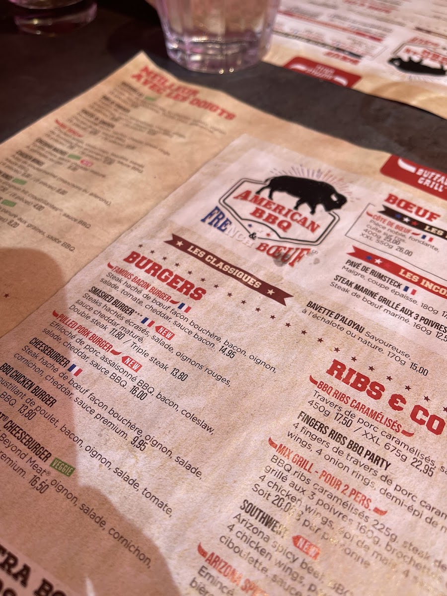 Menu Buffalo Grill Rambouillet-10