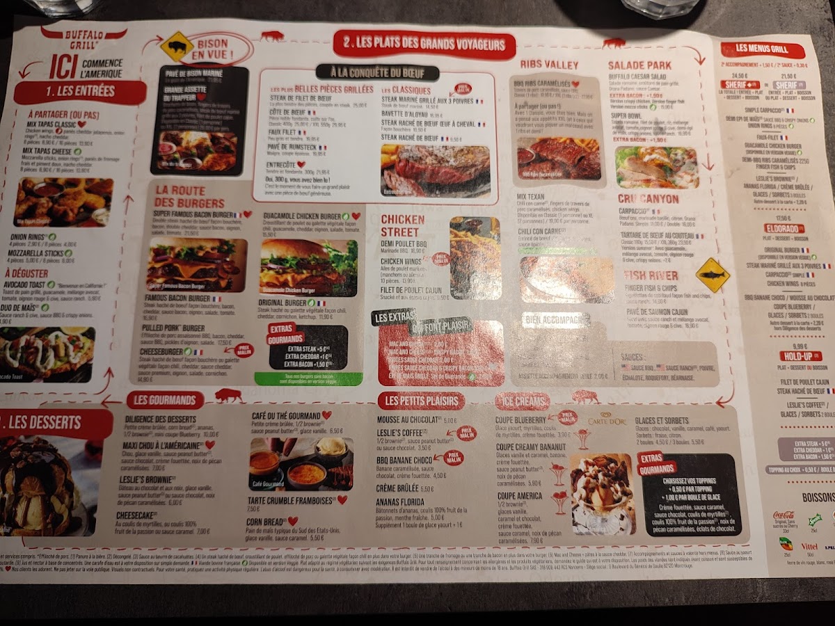 Menu Buffalo Grill Rambouillet-8